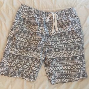 Geometric pattern shorts